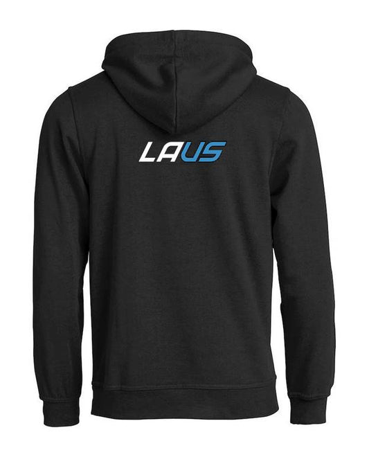 LAUS / Unisex huppari seuran logoilla, musta